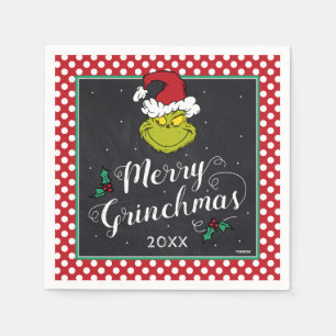 Serviette En Papier Joyeux Grinchmas   Grinch Holiday Party