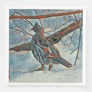 Serviette En Papier Joyeux Groupement de Noël