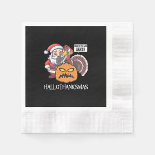 Serviette En Papier Joyeux Hallothanksmas