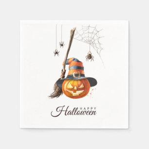Serviette En Papier Joyeux Halloween
