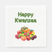 Joyeux Kwanzaa Premiers Fruits 