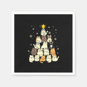 Serviette En Papier Joyeux Noël en boîte