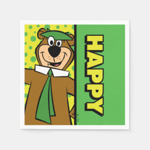 Serviette En Papier Joyeux Yogi Bear
