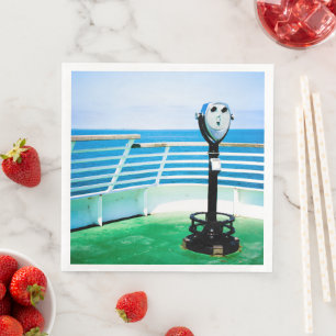 Serviette En Papier Jumelles touristiques