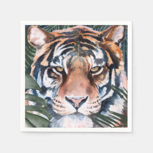Serviette En Papier Jungle Cat - Tigre