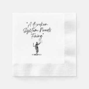 Serviette En Papier Justice pour tous : Réparez les serviettes du syst