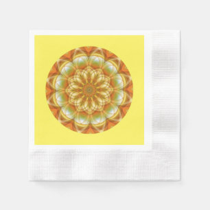 Serviette En Papier Kaleidoscope d'automne