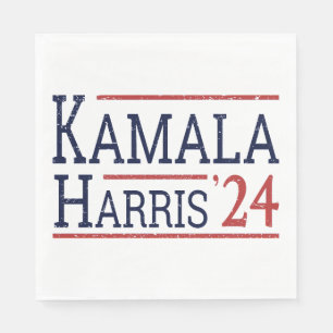 Serviette En Papier Kamala Harris Election 2024 I