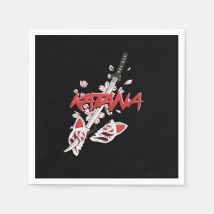 Serviette En Papier Katana épée Japon Ninja japonais Art Samurai cadea