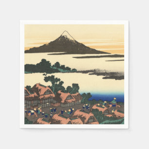 Serviette En Papier Katsushika Hokusai Dawn dans la province de Kai