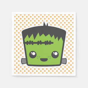 Serviette En Papier Kawaii Frankenstein Napkins