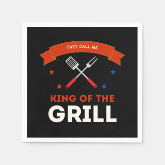 Serviette En Papier King of the Grill