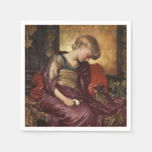 Serviette En Papier Kitten (par Frederic Leighton)