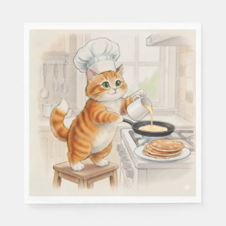 Serviette En Papier Kitty Kitchen, Napkins