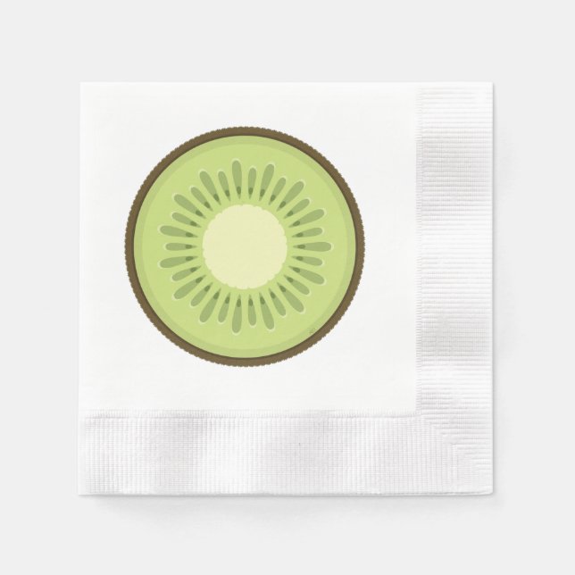 Serviette En Papier Kiwi (Devant)