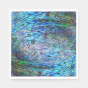 SERVIETTE EN PAPIER KIWI NOUVELLE-ZÉLANDE PAUA NAPKIN