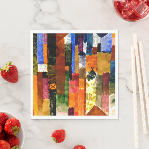 Serviette En Papier Klee - Avant la ville