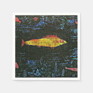 Serviette En Papier Klee - Le poisson rouge