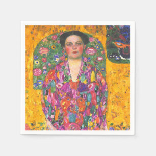 Serviette En Papier Klimt Portrait d'Eugenia Primavesi