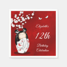 Kokeshi Doll Cherry Blossom | Anniversaire de la f