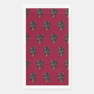 Serviette En Papier Krampus Serviette d'hôte Napkin