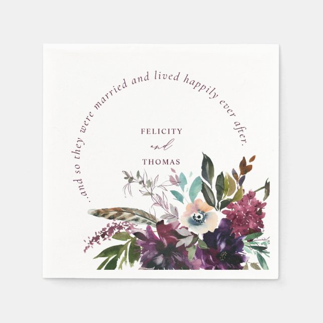 Serviette En Papier La Bourgogne Splendor Joyeusement Joyeuse Jamais A (Devant)