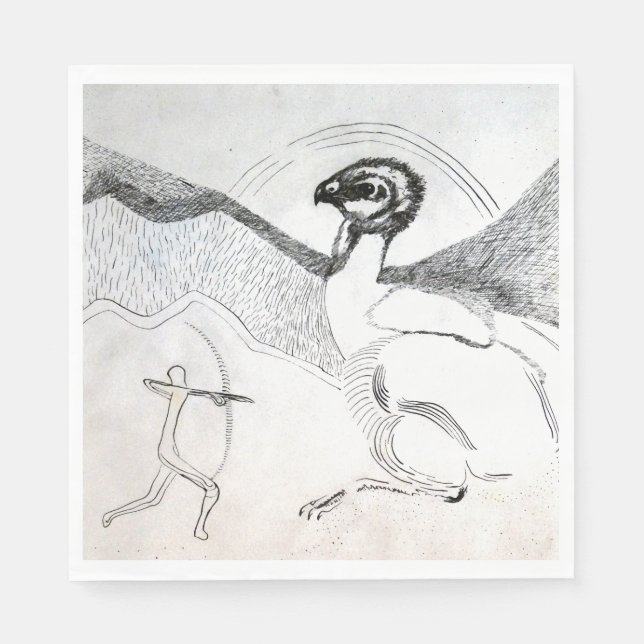 Serviette En Papier La chasse (Devant)