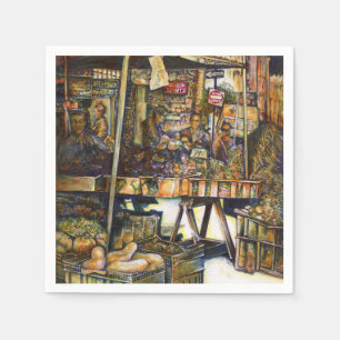 Serviette En Papier La créativité éclatante toute lumière