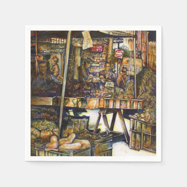 Serviette En Papier La créativité éclatante toute lumière (Devant)