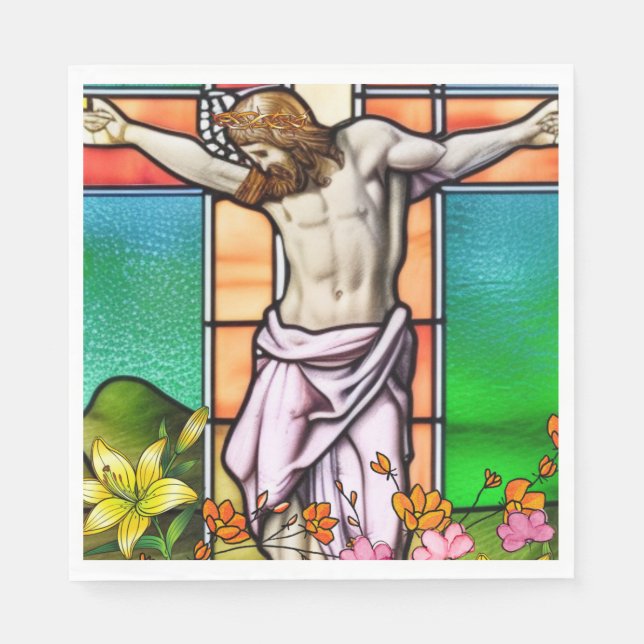 Serviette En Papier La Croix (Devant)