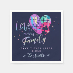 Serviette En Papier La Femme de famille