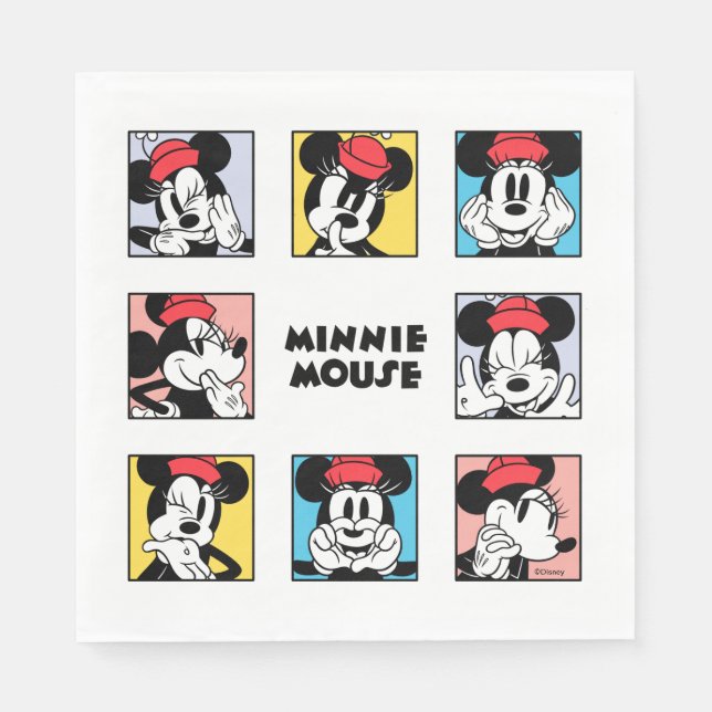 Serviette En Papier La grille de souris Disney (Devant)
