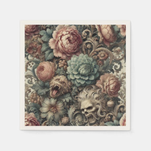 Serviette En Papier La malédiction du botaniste - Floral victorien got