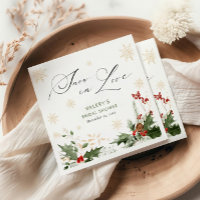 La neige en amour Fête des mariées d'hiver