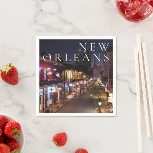 Serviette En Papier La Nouvelle-Orléans, Louisiane Le Quartier franç