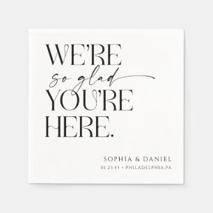 Serviette En Papier La Nuit Avant La Répétition Mariage Décor