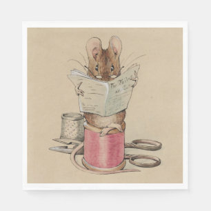 Serviette En Papier La souris sur mesure (par Beatrix Potter)