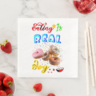 Serviette En Papier La vaisselle de table à manger est une vraie joie