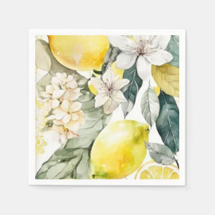 Serviette En Papier La verdure des agrumes