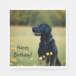 Serviette En Papier Laboratoire noir