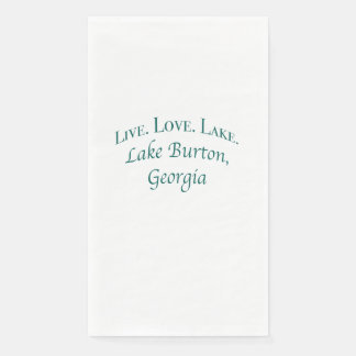 Serviette En Papier Lac Burton Papier Napkin