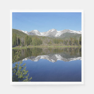 Serviette En Papier Lac Sprague I dans le parc national de Rocky Mount