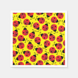 Serviette En Papier Lady Bug Cute Anniversaire de enfant Party