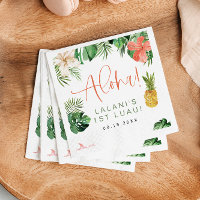 LALANI Tropical Pink Hibiscus Luau 1er anniversair