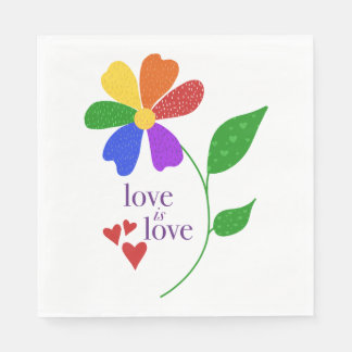 Serviette En Papier L'amour, c'est l'amour qui dit tout, pour toutes l