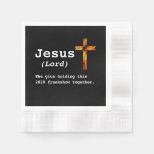 Serviette En Papier L'Amour de Jésus Jésus Seigneur la colle qui ti