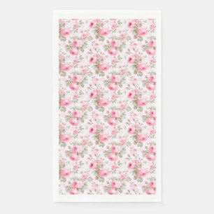 Serviette En Papier L'amour est comme une rose
