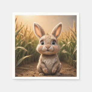 Serviette En Papier Lapin bébé