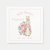 Lapin Rose Lapin Baby shower Floral
