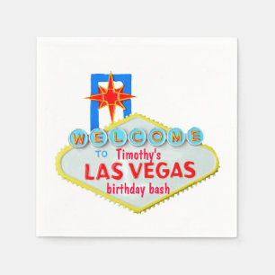 Serviette En Papier Las Vegas